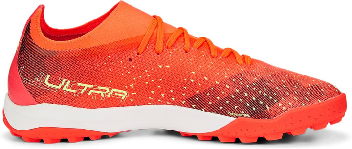 PUMA Herren Ultra Match Tt Fussballschuh, Fiery Coral Fizzy Light Puma Black