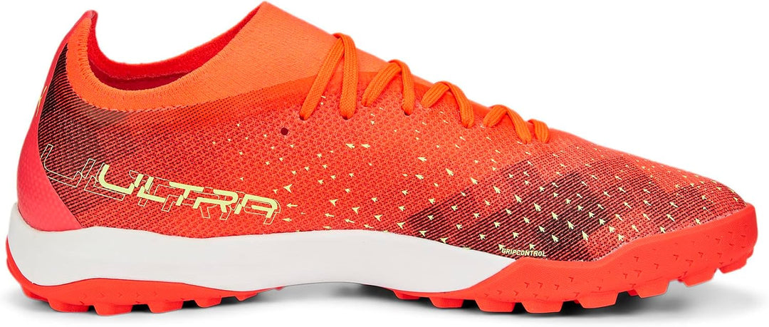 PUMA Herren Ultra Match Tt Fussballschuh, Fiery Coral Fizzy Light Puma Black