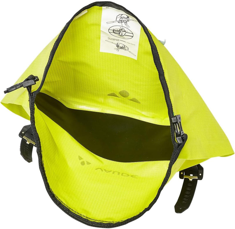 VAUDE Lenkertaschen Aqua Box Light, Ultraleichte Lenkertasche für Radtouren, Chute Green, one Size,