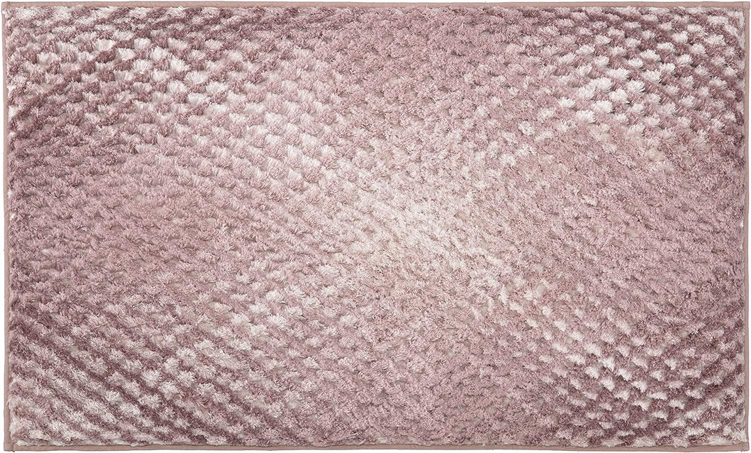 Kleine Wolke Badteppich Cory Old Rose 60x100 cm rosa/pink 60 cm x 100 cm, 60 cm x 100 cm