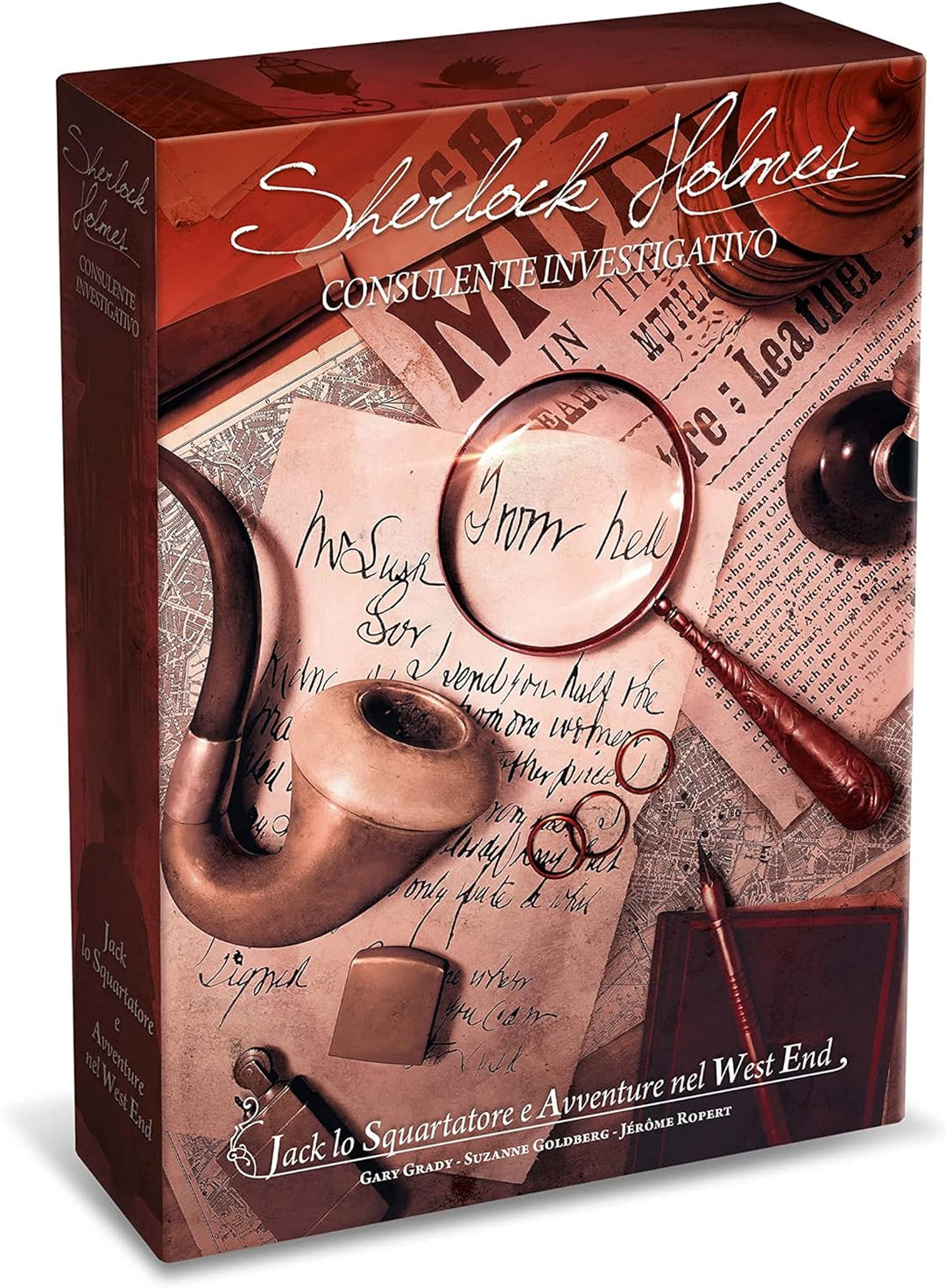Asmodee - Sherlock Holmes Untersuchungsberater: Jack Lo Ripper und Abenteuer im West End - Detektive