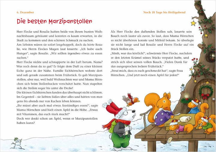 Ein Weihnachtsbaum für die Tiere: Ein Adventskalender zum Vorlesen und Gestalten eines Fensterbildes