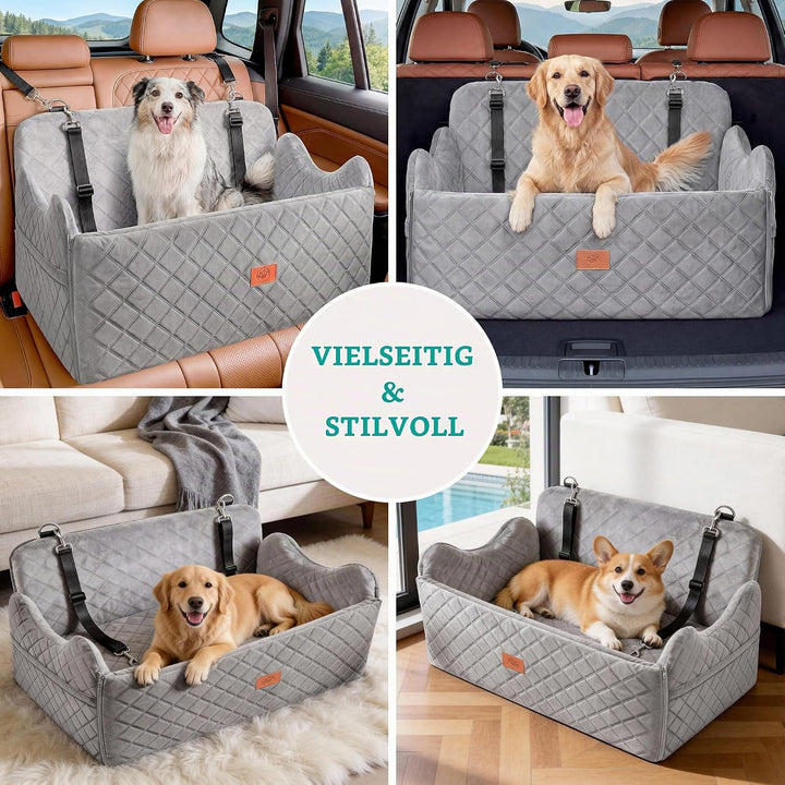 YITAHOME Hundesitz für grosse und mittelgrosse Hunde,Reisebettb Haustiere mit Memory Schaumstoff unt