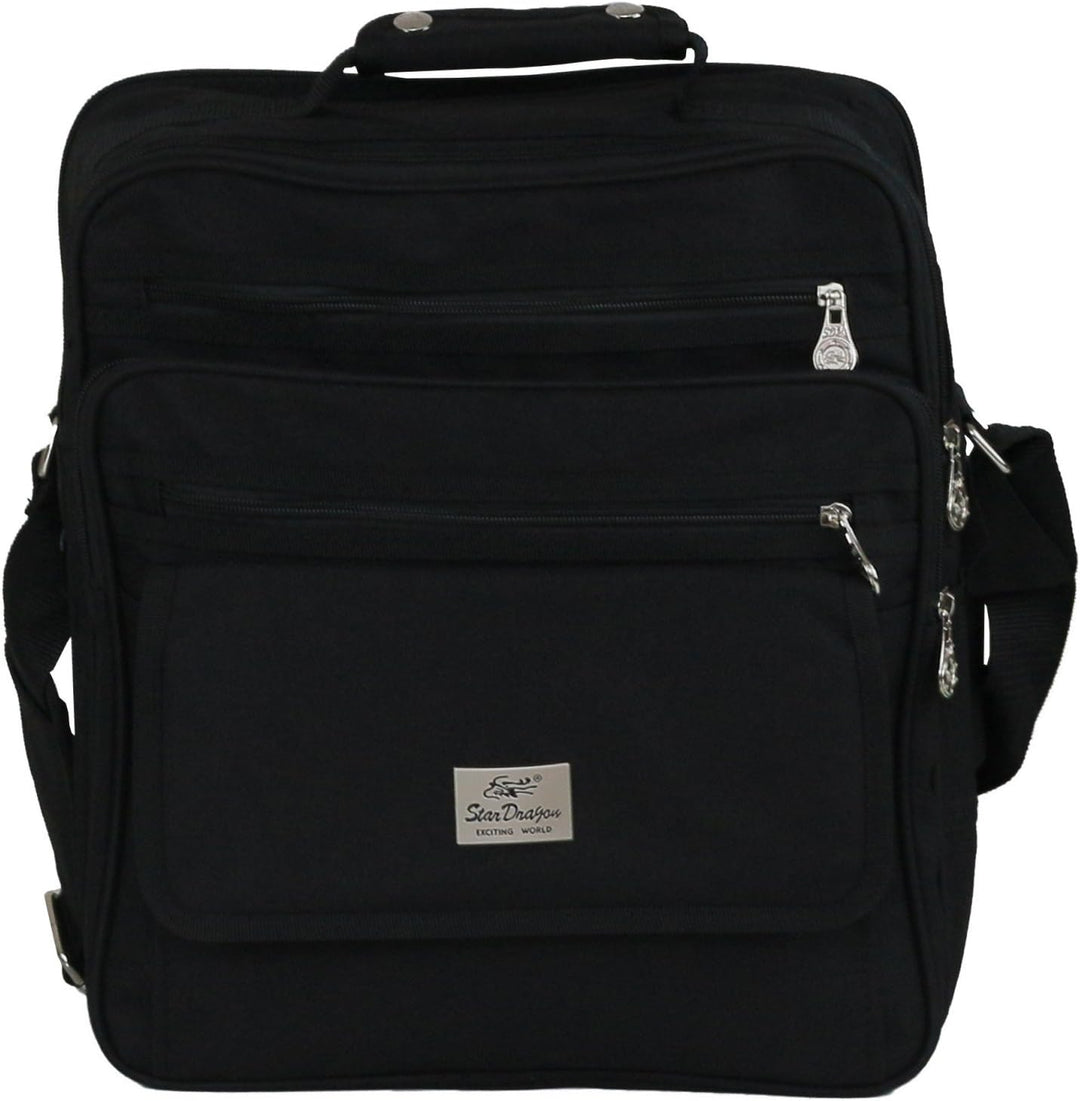 Herren Umhängetasche Schultertasche Reise-Tasche Männer Flugumhänger (L), L
