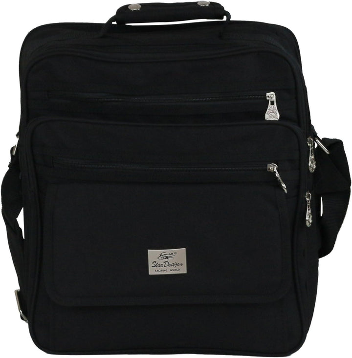 Herren Umhängetasche Schultertasche Reise-Tasche Männer Flugumhänger (L), L