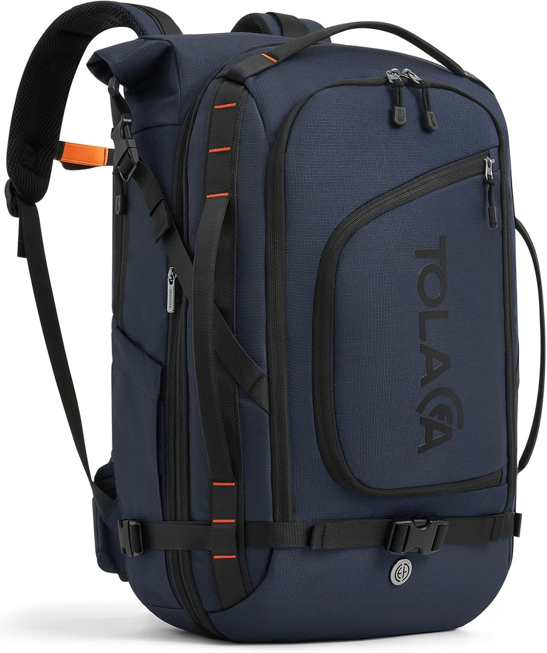 Tolaccea Reiserucksack, Gross Handgepäck Rucksack, TSA-Freundlich Rolltop Laptop Rucksack für 17,3 Z