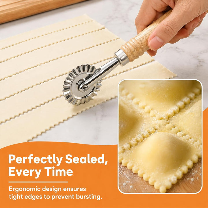 Ravioli Maker Set, Ravioli Former aus Aluminium