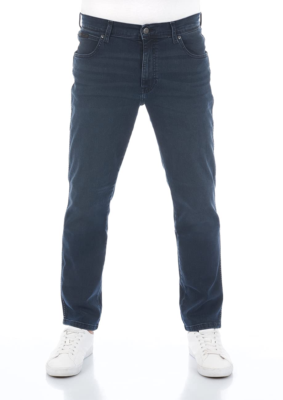 Wrangler Herren Slim Jeans Texas Slim 31W / 34L Bruised River, 31W / 34L Bruised River