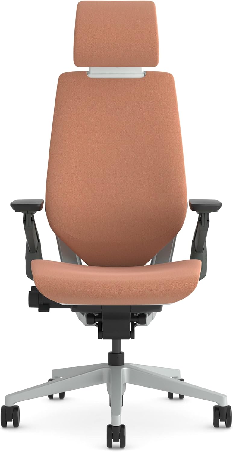 Steelcase Gesture Ergonomischer Bürostuhl mit 360° Armlehnen, 3D-Live Back Lumbalstütze, anpassbarer