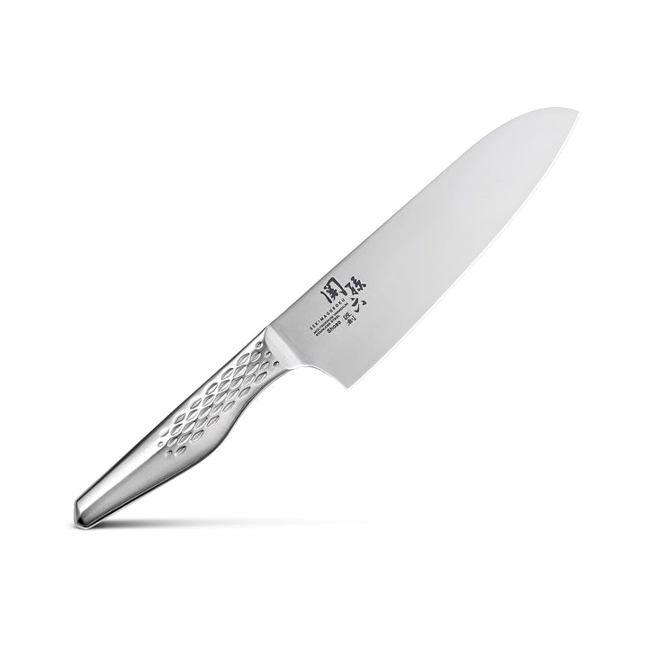 KAI AB-5156 SEKI MAGOROKU Shoso Santoku 6.5, Silber, 29cm Edelstahl 29cm, Edelstahl 29cm