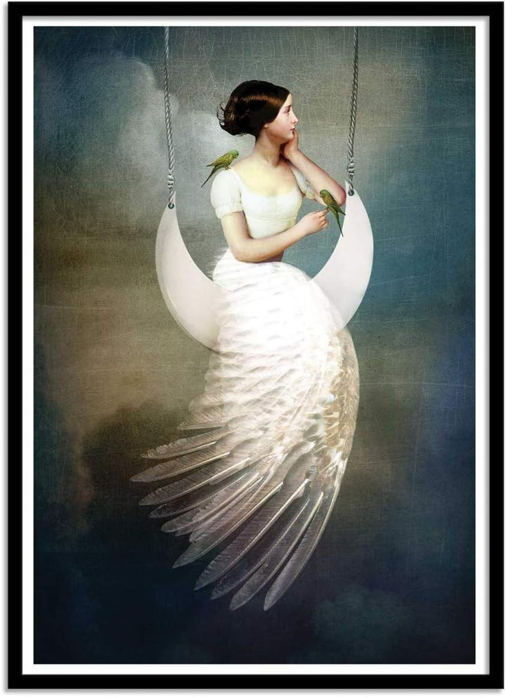 Art-Poster - to The Moon and Back - Catrin Welz-Stein