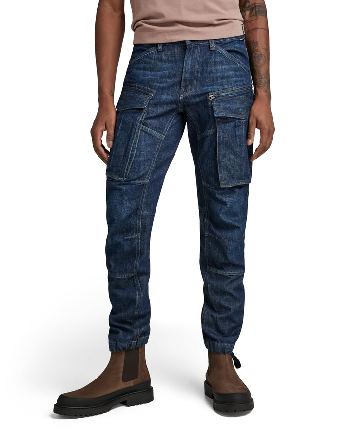 G-STAR RAW Herren Rovic Zip 3D Regular Tapered Denim Hose Pants 29W / 32L Blau (Worn in Waterfront D