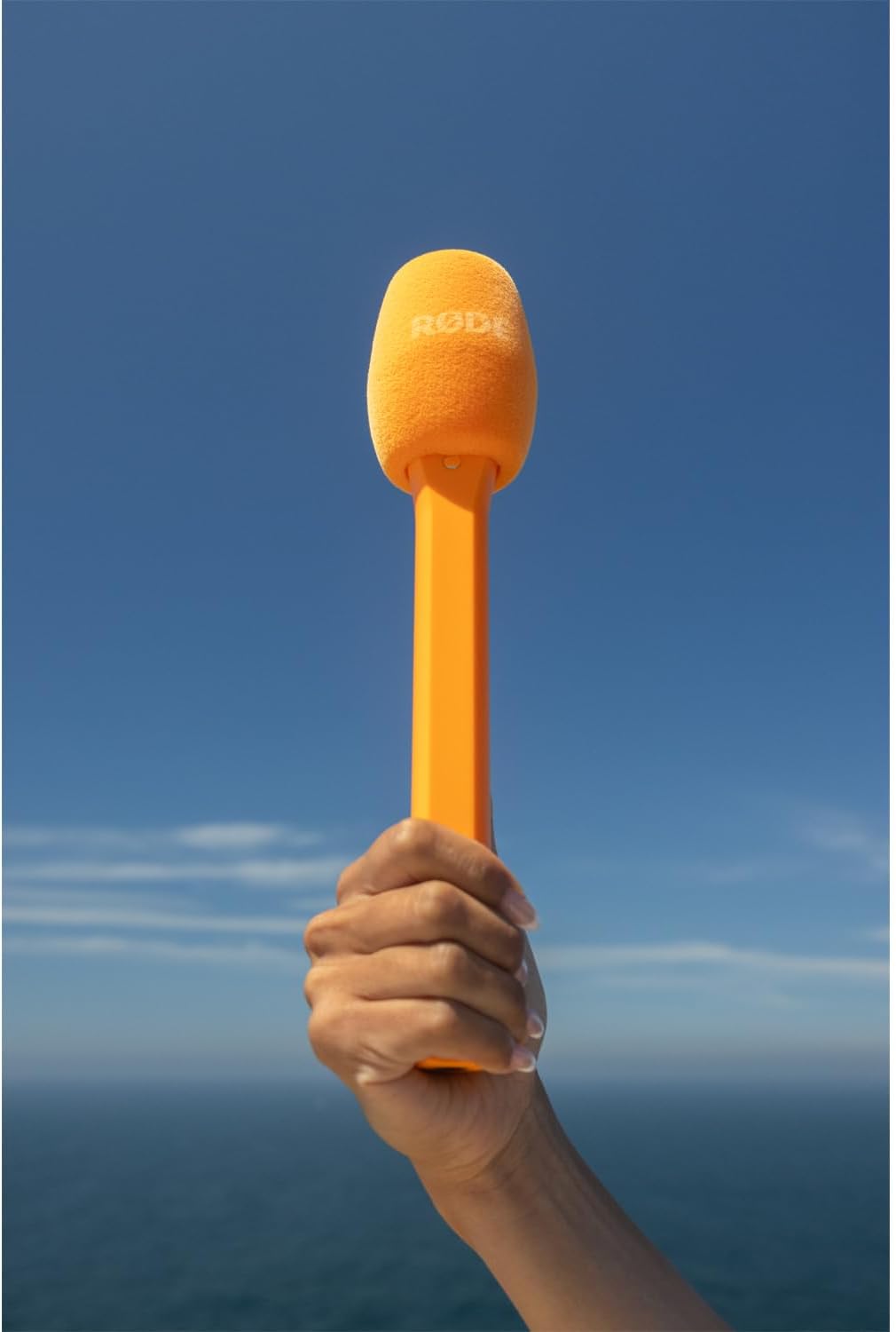 Rode Interview Micro Handadapter für Wireless Micro Mikrofon-System Orange mit keepdrum Mikrofasertu