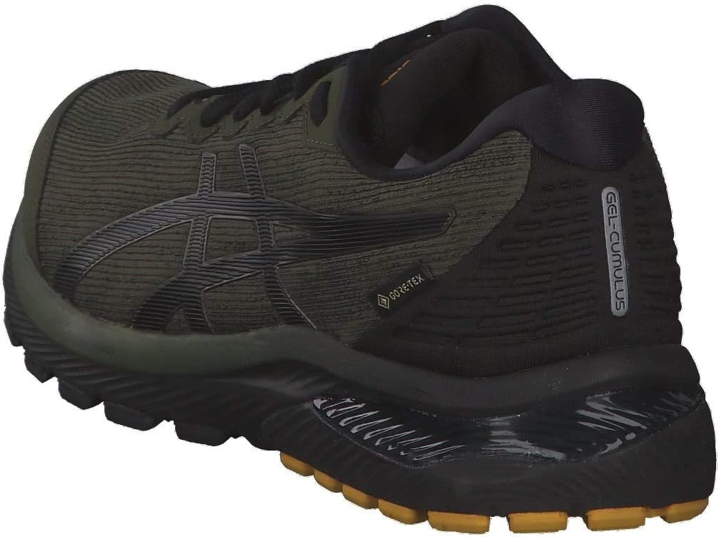 ASICS Gel-Cumulus 22 G-TX Laufschuh Herren 40 EU Smog Green Black, 40 EU Smog Green Black