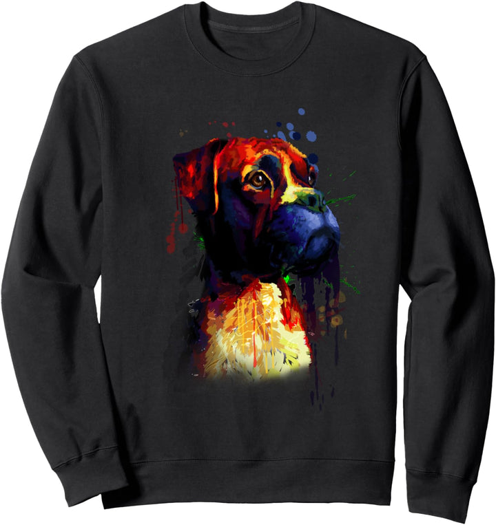 Boxer Geschenk für eine Boxer Mama Sweatshirt