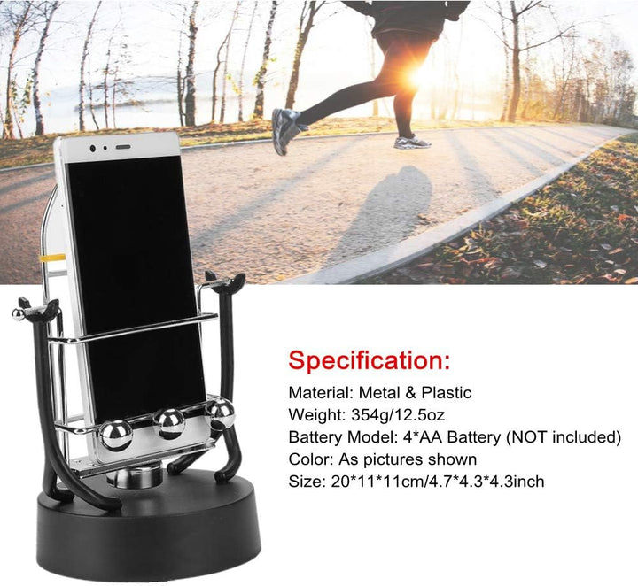 Shake Wiggle Device Handy-Wiggle-Gerät Automatische Schwenkbewegung für Mobiltelefon WeChat Run Step