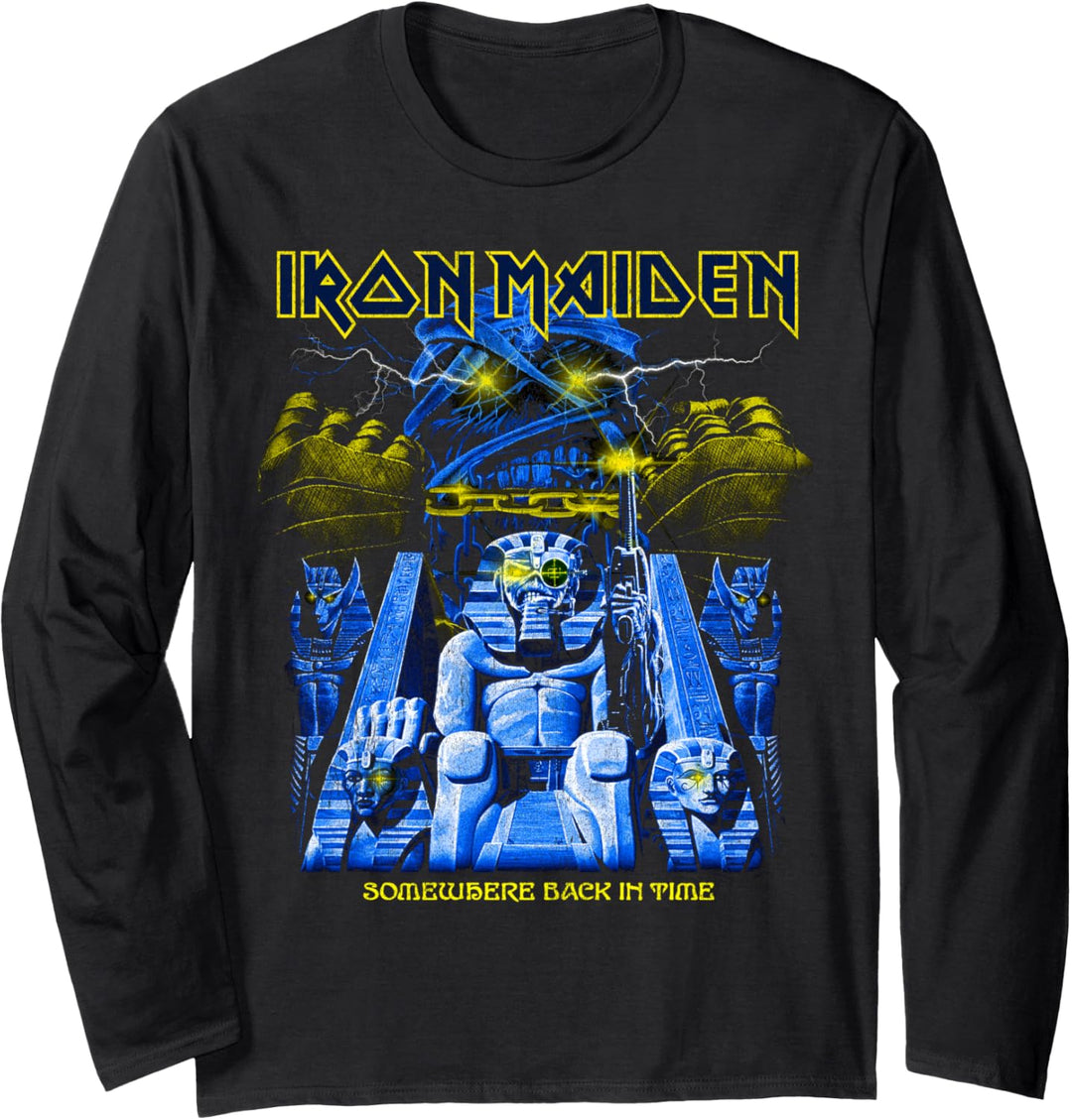 Iron Maiden - Somewhere Back In Time Langarmshirt