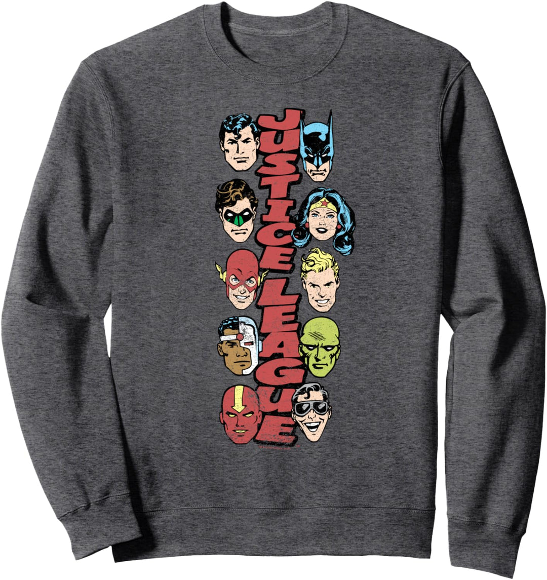 Justice League Stacked Justice Sweatshirt