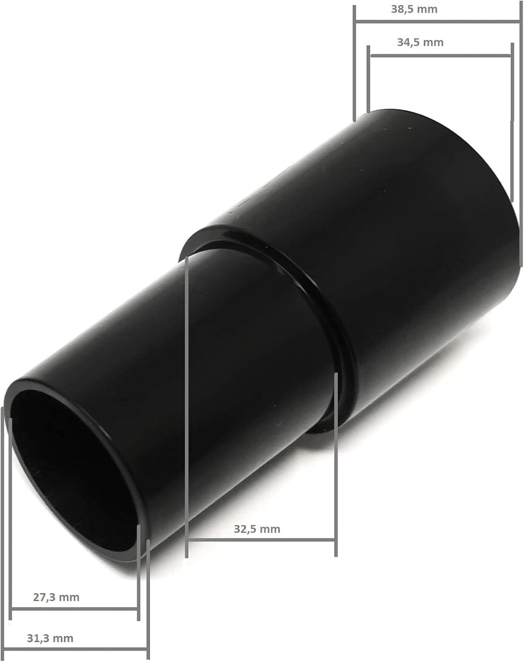 Flexible Parkettdüse Parkettbürste Bürste kompatibel mit Dyson und Rohranschluss 32mm, 35mm, 38mm mi