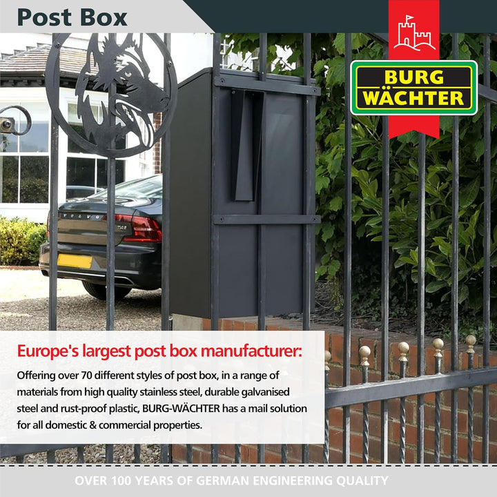 G2 Trading Company 080 Sicherer Tor und Geländer Box – Schwarz