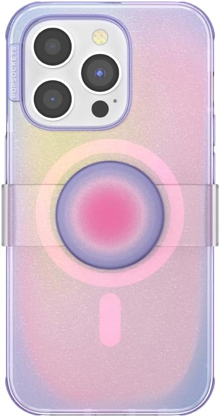 PopSockets: PopCase PlantCore für MagSafe - Hülle für iPhone 14 Pro mit Abnehmbarem PopGrip Slide So