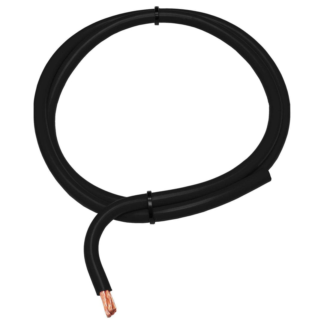 5m FLY Fahrzeugleitung Schwarz 16mm² rund Kabel Litze KFZ Stromkabel