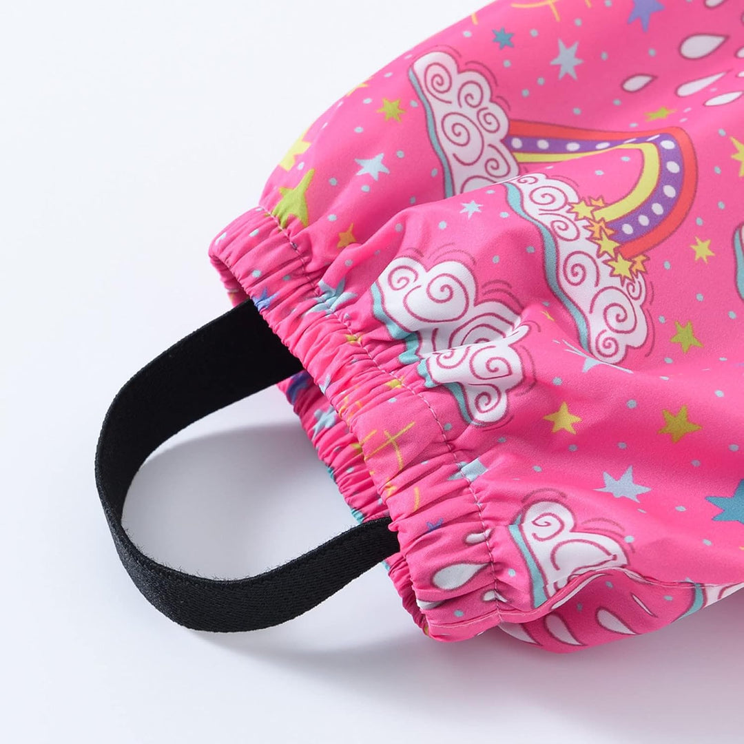 Regen Kinderkleidung Kinder Dinosaurier Regenbogen Bedruckte Regenjacke mit Kapuze Winddichter Regen