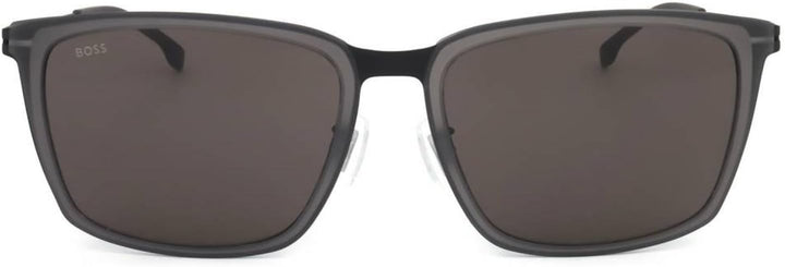 BOSS HUGO 1465/F/S Brille, Matte Black, 59 für Herren, Mattes Schwarz