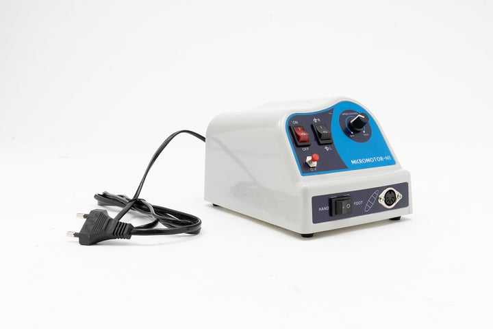 60W 45000rpm Laborschmuck-Mikromotor Fusspedal Steuerung Elektro Micromotor Poliermaschine Manuelle