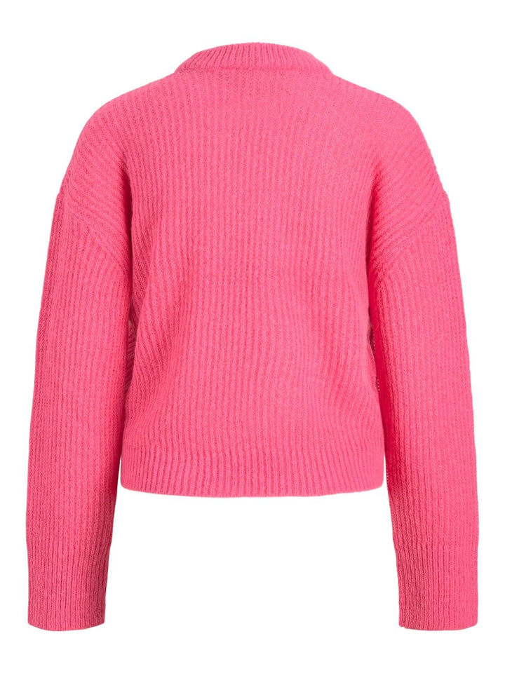 JJXX Damen Jxember Ls Fluffy Crew Neck Knit Noos Pullover XS Carmine Rose, XS Carmine Rose