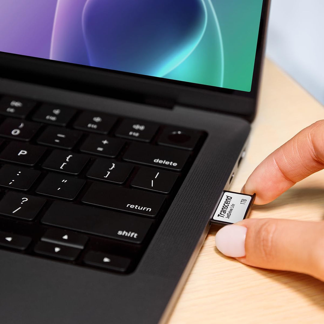 Transcend 512 GB JetDrive Lite extra Speicher-Erweiterungskarte für MacBook Pro MacBook Pro 14" &amp; 16