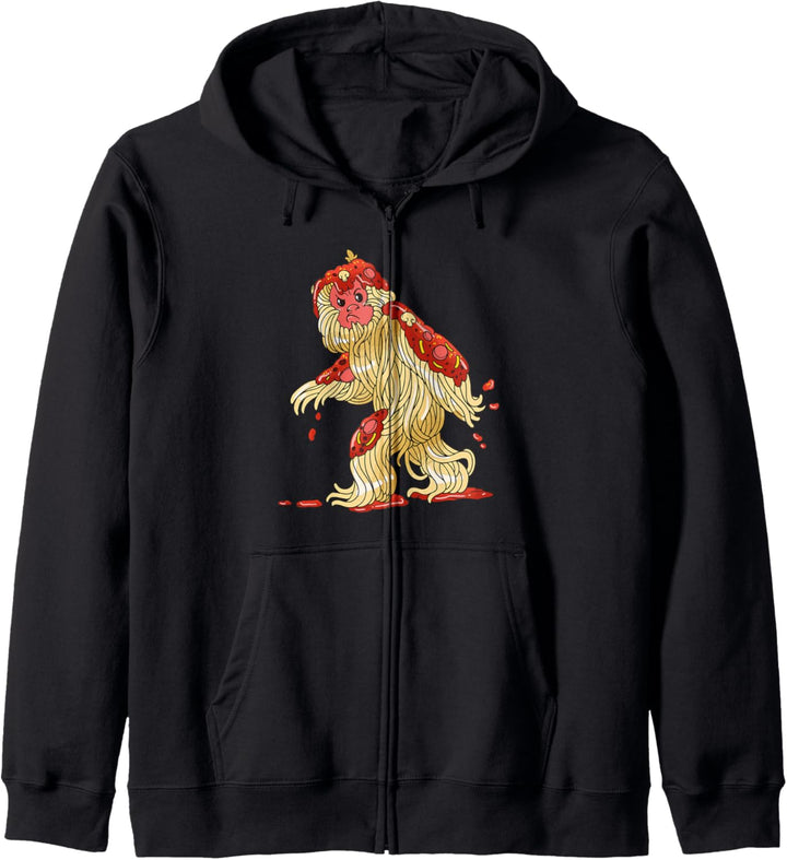 Spaghetti Yeti Bigfoot Sasquatch Monster Kapuzenjacke