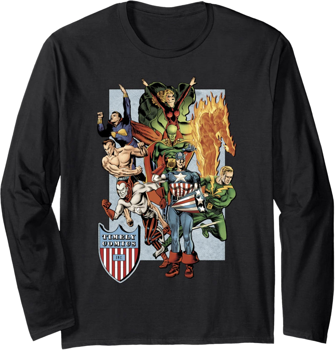 Marvel FOOM Timely Comics Inc. Langarmshirt