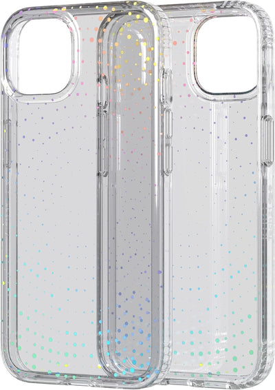 tech21 T21-8955 Evo Sparkle für iPhone 13 - Schimmernde Handyhülle mit 3,6 m Multi-Drop-Schutz, stra