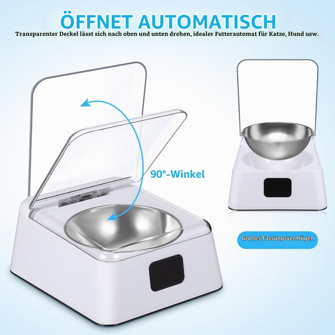 VICASKY Automatischer Infrarot-Sensor Haustier Futterspender Mit Anti-rutsch-Basis Grosser Kapazität