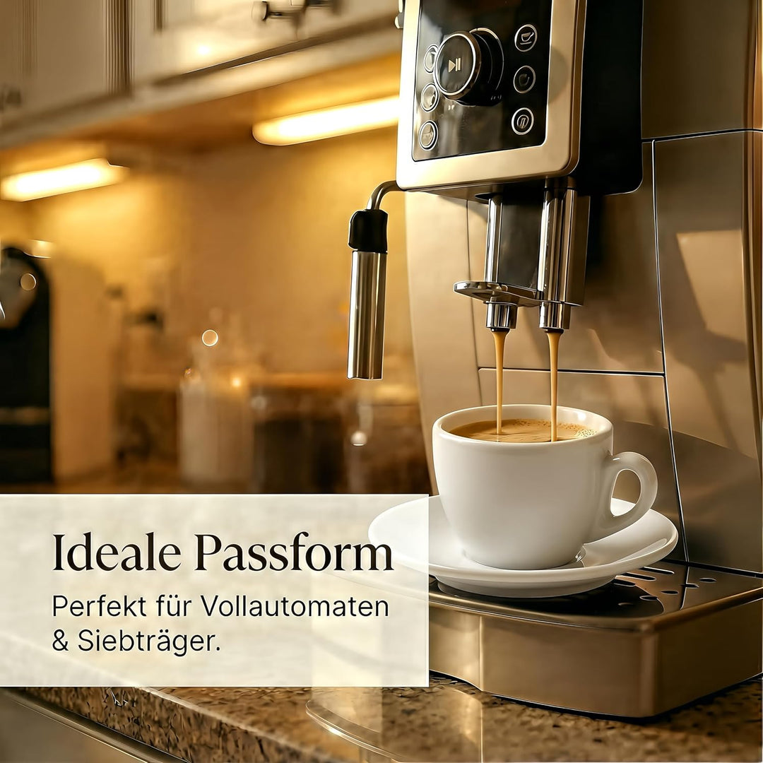 6x Espressotassen | Weiss | Italian Style | dickwandig & schwer | spülmaschinenfest | Espresso 6er S