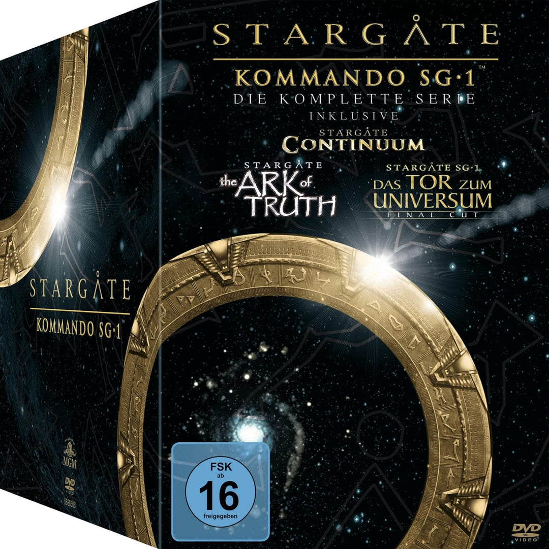 Stargate Kommando SG-1 - Die komplette Serie (inkl. Continuum, The Ark of Truth) [61 DVDs], DVD