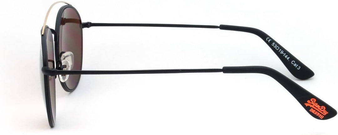Superdry SDS Indianna 4 Lesebrille Grösse 53-19 / schwarz/gold / 0 Dioptrien