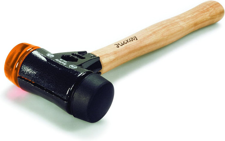 Wiha Safety Schonhammer / Hammer mit Härtegrad 7 - gelb, gelb / Kunststoffhammer rund, Gewicht 300 g
