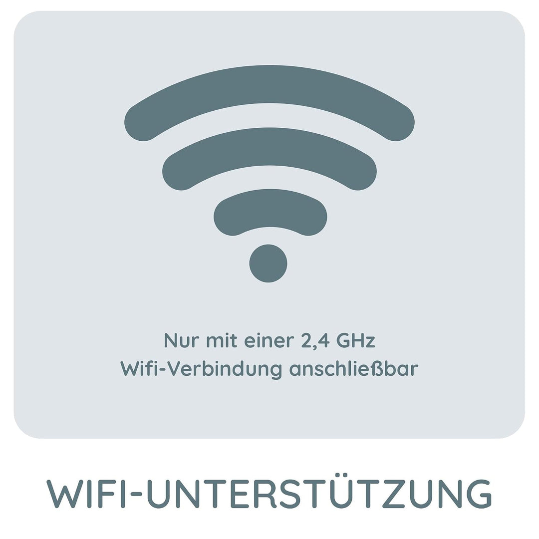 Alecto Smartbaby5 Babyphone mit Kamera - WLAN Babyphone mit Kamera - Gegensprechfunktion - Infrarot-