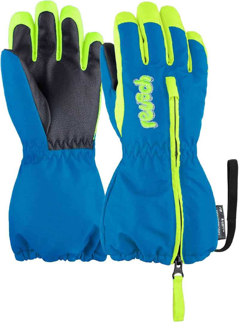 Reusch Baby-Mädchen Tom extra Warmer, winddichter und atmungsaktiver Skihandschuh IV 4525 brilliant