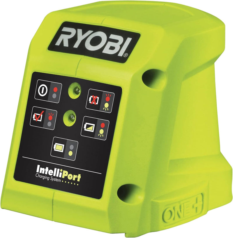 RYOBI 18 V ONE+ Akku-Oberflächenreiniger RY18PCB-140 (Teleskopstiel, werkzeugloser Bürstenwechsel, R