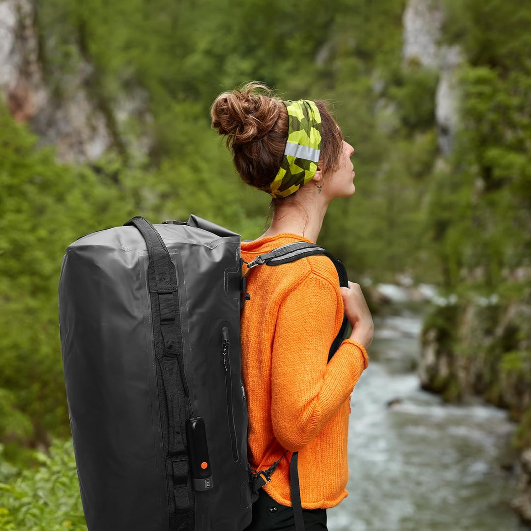 Haimont wasserdichter Rucksack, vielseitig wasserdicht Tasche, Dry Bag komfortabel, RollTop, Strand,