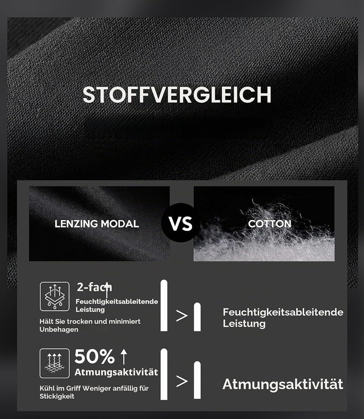 GLESTORE Modal Unterhosen Männer Boxershorts Herren 5er Pack Underpants L 5multicolor, L 5multicolor