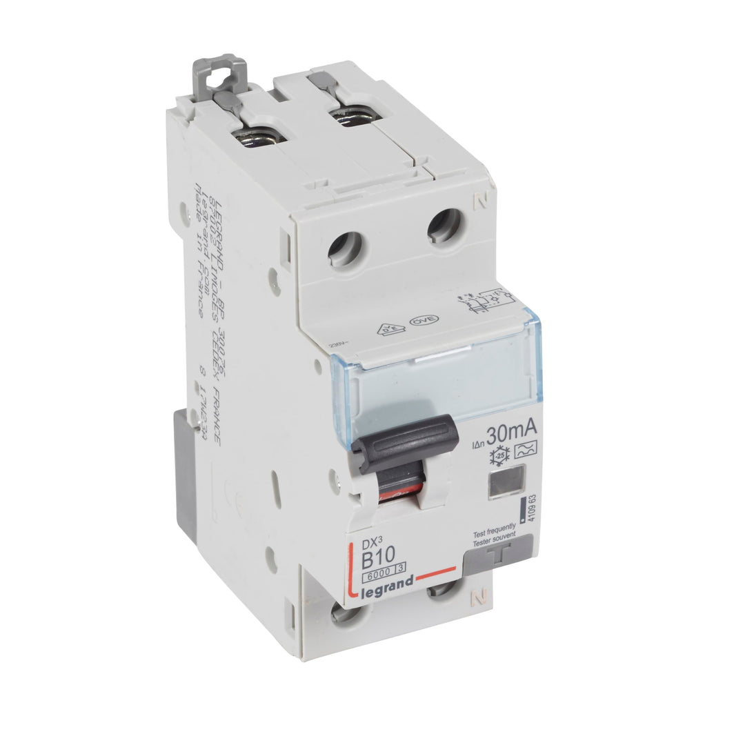 Legrand 410963 DX3 FILS B10A 1P+N 6KA 30MA A