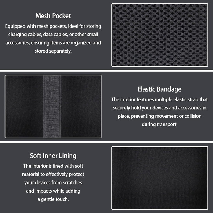 co2CREA Hart Reise Schutz Hülle Etui Tasche für Zoom H6studio /H5studio /H6essential 6-Spur 32-Bit F