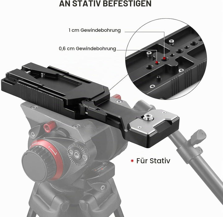 SMALLRIG Schnelle Veröffentlichung Stativadapterplatte für Sony VCT-14 - 2169