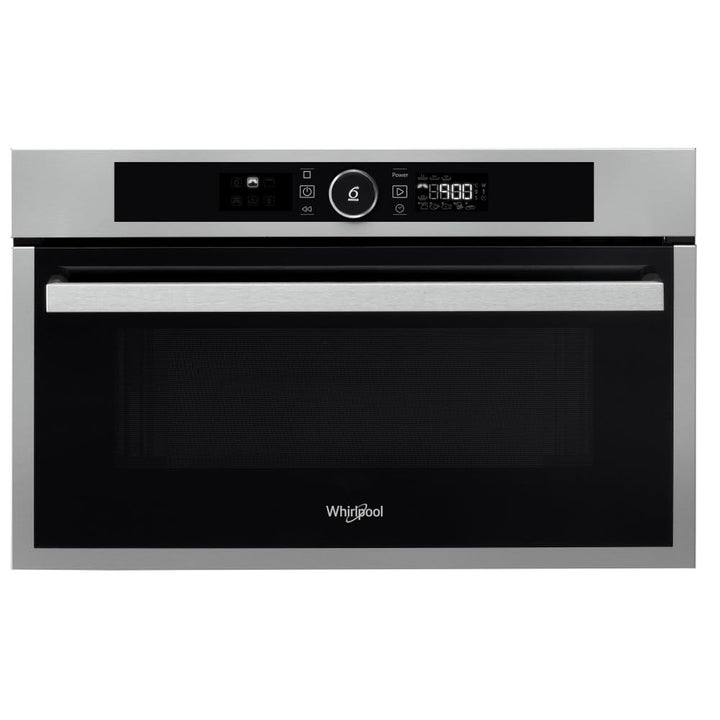 Whirlpool AMW731/IX Europe Linie Urban Mikrowelle Space Chef, Metall, silber, 38.5 x 59.5 x 51.4 cm