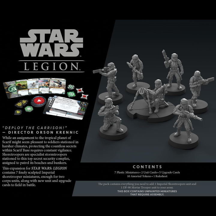 Fantasy Flight Games FFG - Star Wars Legion: Imperial Shoretroopers Unit Expansion - EN Galactic Emp