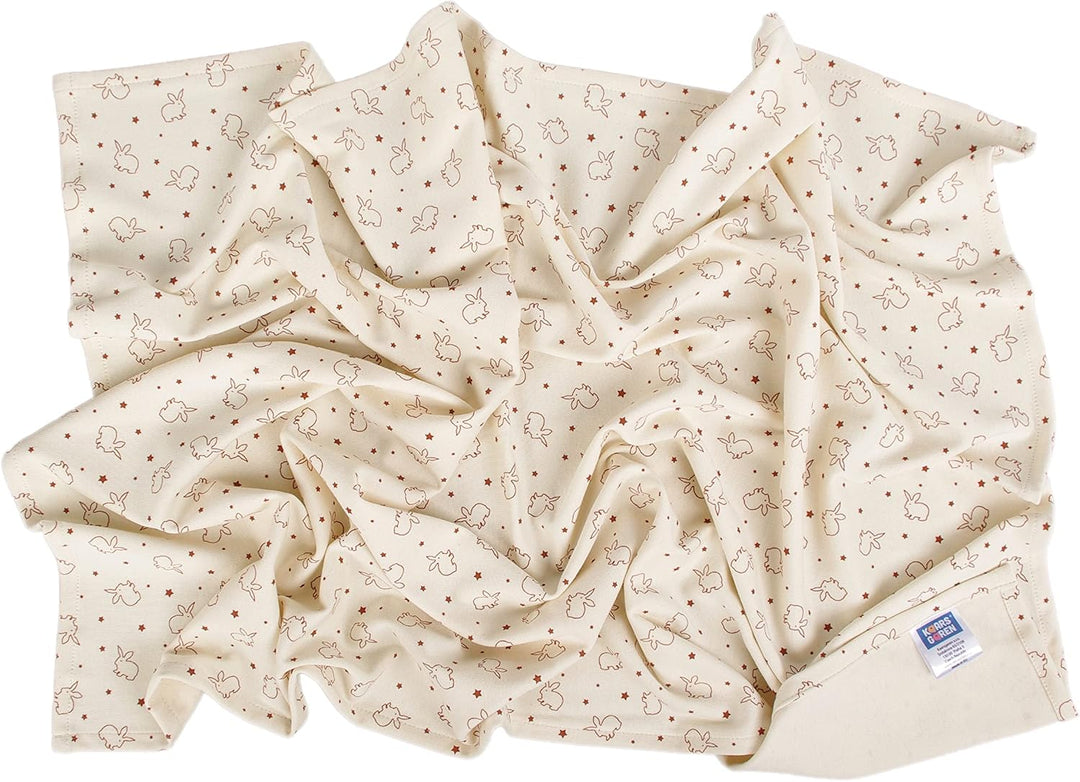Kinderwagendecken für den Sommer, Babydecke, Kuscheldecke, Erstlingsdecke, Sommerdecke (Natur Kaninc